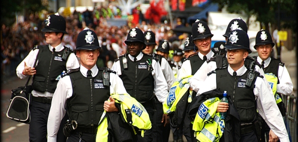 Police at Notting Hill Carnival